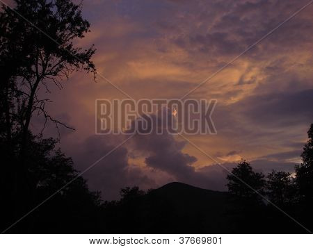 Solnedgang i Befe 4