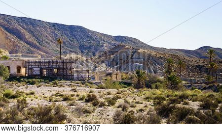 Movie Location El Chorrillo In Sierra Alhamilla, Spain. Tourist Attraction
