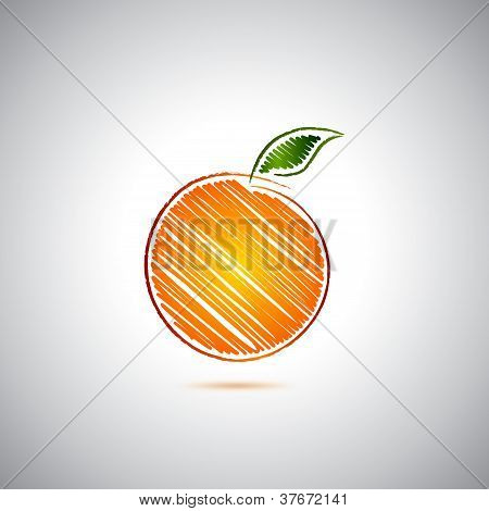 Señal naranja