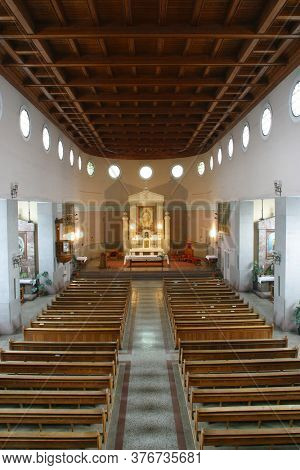 ZAGREB, CROATIA - MAY 12, 2013: Church of the Sacred Heart of Jesus, Salata in Zagreb, Croatia