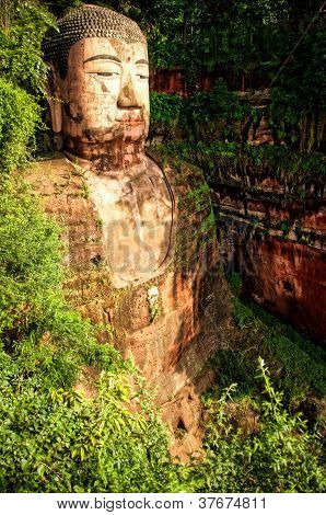 Statue von der Leshan Buddha