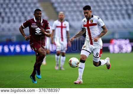Torino, (italy). 16th July 2020. Italian Football Serie A. Torino Fc Vs Genoa Cfc. Antonio Sanabria 