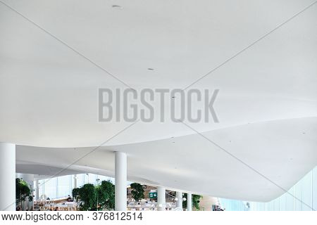Helsinki, Finland - July 1, 2020: The Interior Of The Brand New Oodi Library. Oodi Library In Top 10
