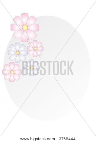 Abstrakt blomst baggrund.