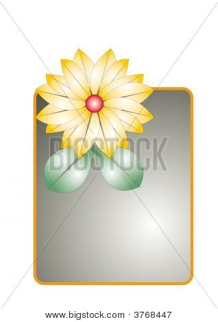 Abstrakt blomst baggrund.