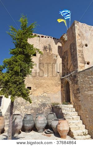 Manastır Yunanistan Crete Island