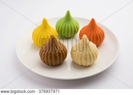 Modak Is An Indian Sweet Popular In States Of Maharashtra, Goa & In The Regions Of Konkan In India