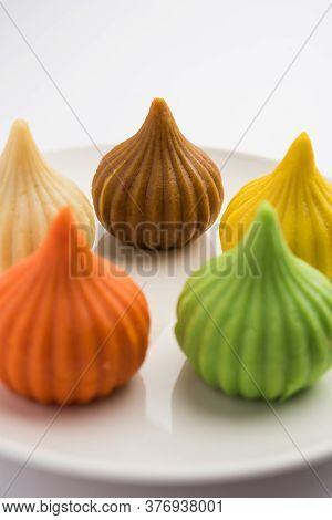 Modak Is An Indian Sweet Popular In States Of Maharashtra, Goa & In The Regions Of Konkan In India
