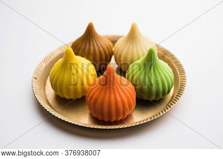 Modak Is An Indian Sweet Popular In States Of Maharashtra, Goa & In The Regions Of Konkan In India