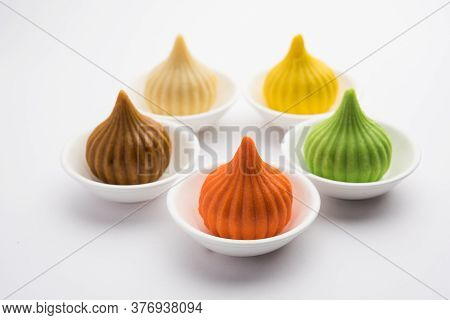 Modak Is An Indian Sweet Popular In States Of Maharashtra, Goa & In The Regions Of Konkan In India