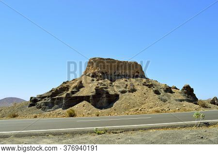 Rofera De Teseguite Rock Formations In Lanzarote One Of The Canary Islands