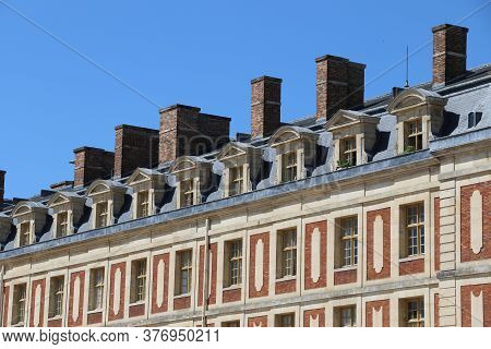 The Cour D'honneur Of The Palace Of Versailles