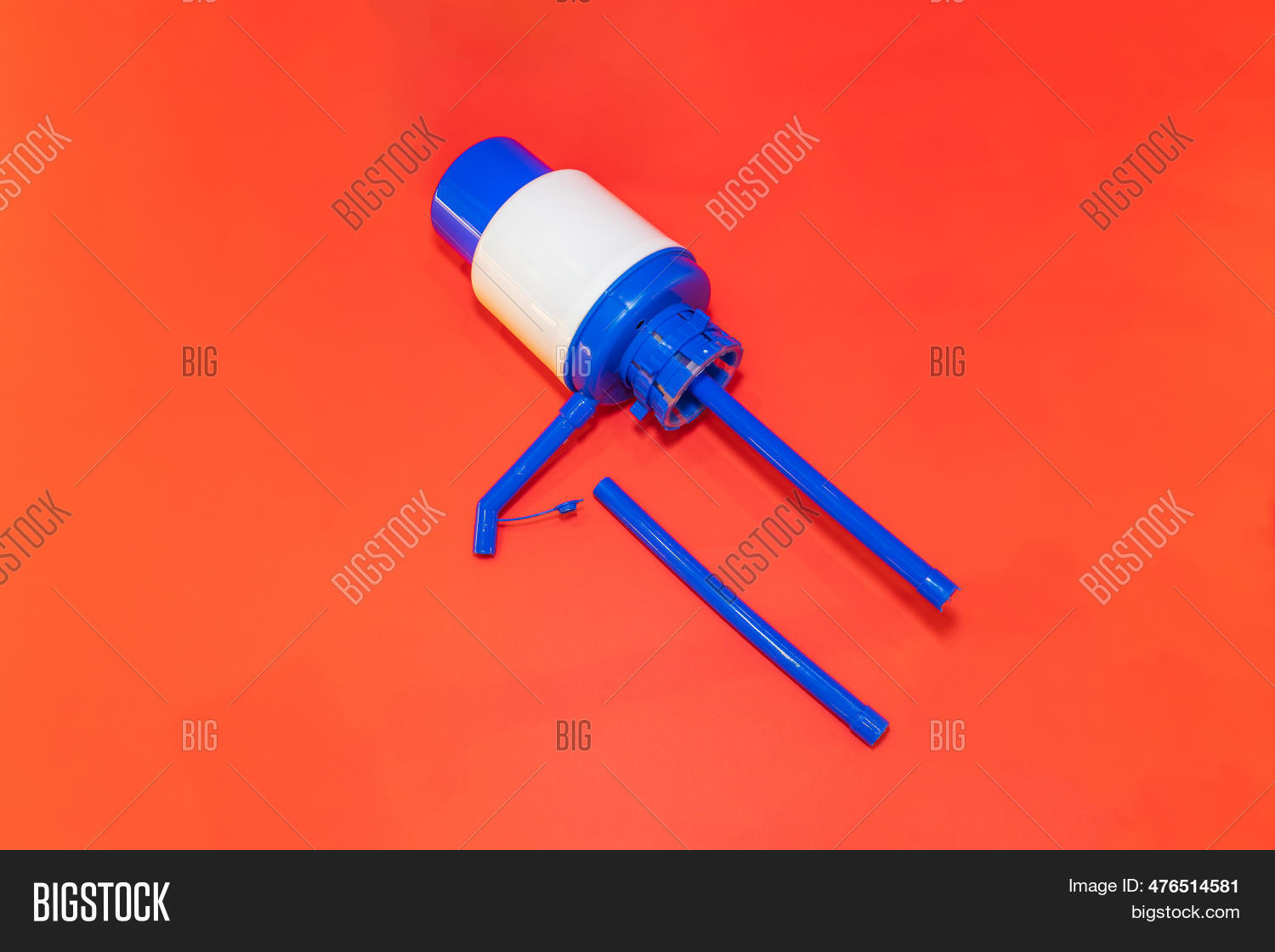Blue Water Jug Pump Image & Photo (Free Trial) Bigstock