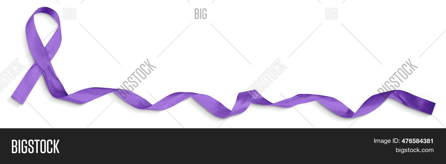 Photo Purple Ribbon Image & Photo (Free Trial) | Bigstock