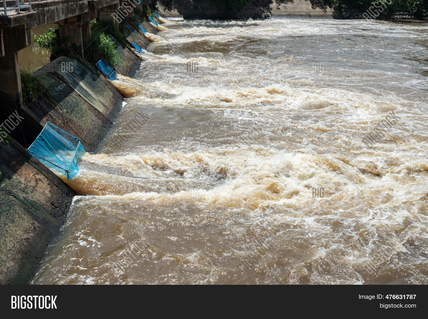 Dam Release Water Image & Photo (Free Trial) Bigstock