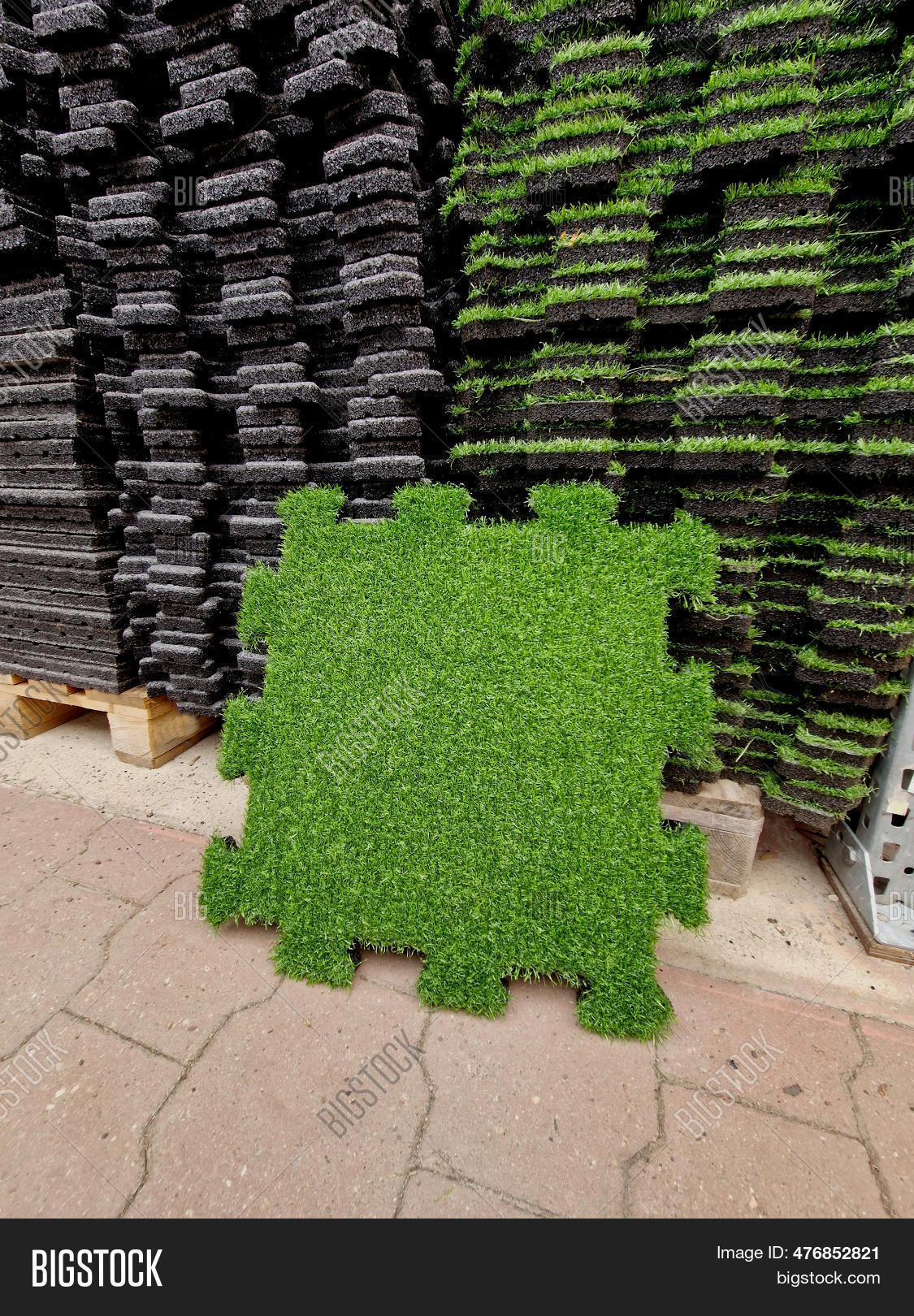 Puzzle Rubber Flooring Image & Photo (Free Trial) Bigstock