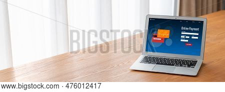Online Payment Platform For Modish Money Transfer On The Internet Netowrk