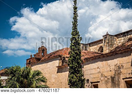 The Cathedral Of Santo Domingo Which Dates Back To The 1500's In The Dominican Republic.