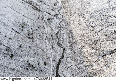 The Snow Covered Glenveagh Mountains And Glen In County Donegal - Republic Of Ireland