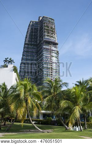 Johor Bahru, Malaysia- 28 Apr, 2023: View Of Forest City In Johor Bahru. Forest City Is An Integrate