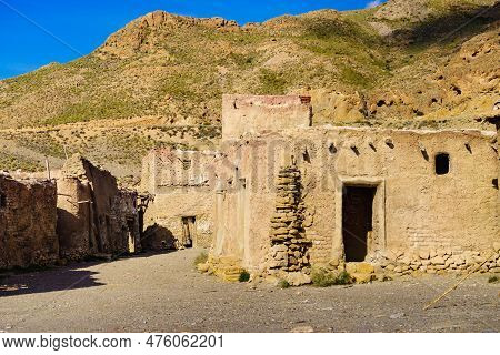 Movie Location, Film Village El Chorrillo In Sierra Alhamilla, Spain. Tourist Attraction