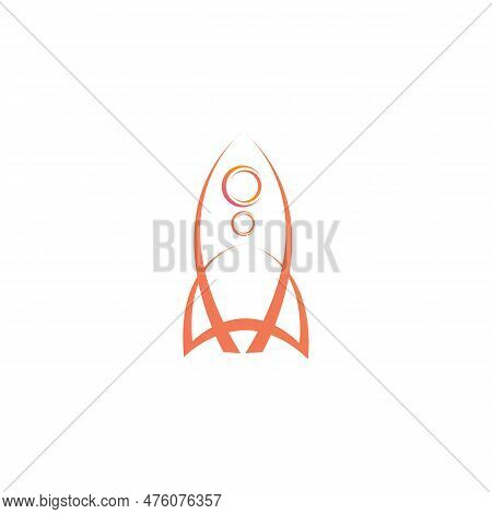 Rocket Logo Design Stock Vector, Rocket Logo Design Illustration