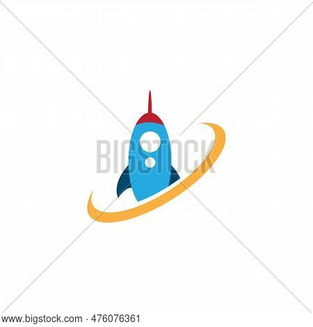 Rocket Logo Design Stock Vector, Rocket Logo Design Illustration