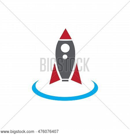 Rocket Logo Design Stock Vector, Rocket Logo Design Illustration