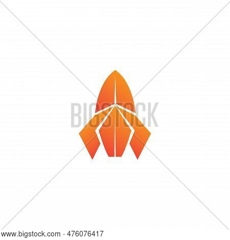 Rocket Logo Design Stock Vector, Rocket Logo Design Illustration