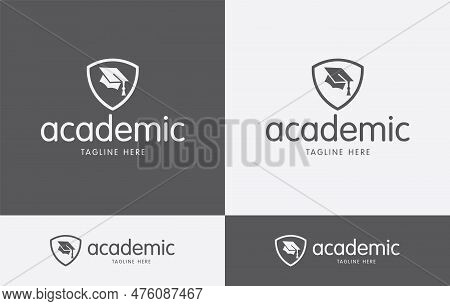 Academic Brand Logo Design Vector Art Eps