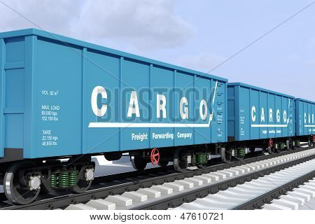 Services d'expédition de fret. Expédition dans les wagons