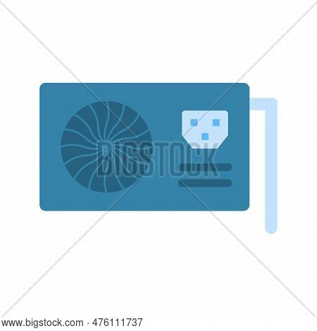 Ac Supply Icon Vector Image. Suitable For Mobile Application Web Application And Print Media.