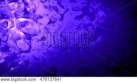 Nice Purple Distressed Ingrained Shapes Relief - Abstract 3d Illustration