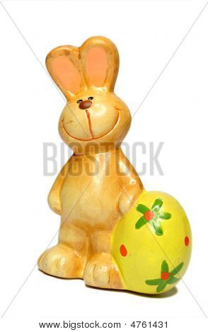 Aardewerk Bunny met ei