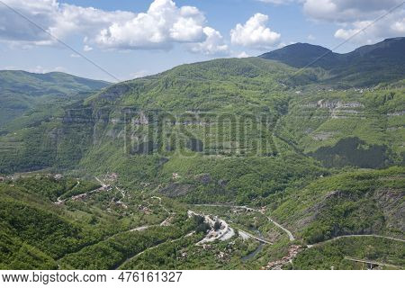 Iskar Gorge Near Village Of Bov,  Balkan Mountains, Bulgaria