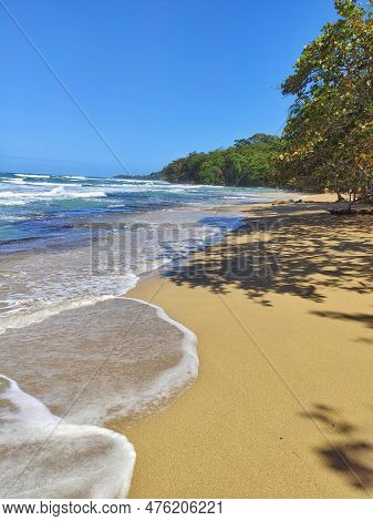 Views Of The Coast Of Costa Rica.