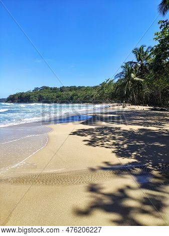Views Of The Coast Of Costa Rica.