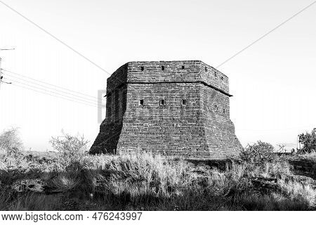 A Blockhouse On A Hill Guarded Prieska During The Second Boer War. It Was Built From Semi-precious T