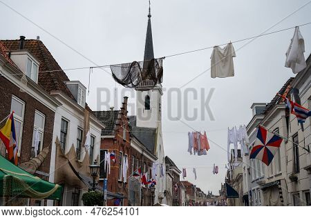 Brielle, The Netherlands, Celebrating Of freedom, The First Town To Be Liberated From The Spanish On