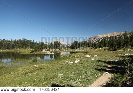 Beartooth High Lakes Trail In Beartooth Mountains, Wyoming