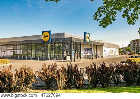 Bedzin, Poland - 14.05. 2023 - Lidl Store In Bedzin