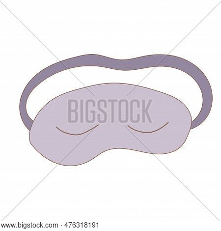 Sleep Mask Nice Coziness Dark Night Violet