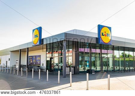 Bedzin, Poland - 14.05. 2023 - Lidl Store In Bedzin