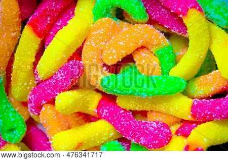 Fruit Candy Wallpapers - Background Colorful Candy Jelly Sweet