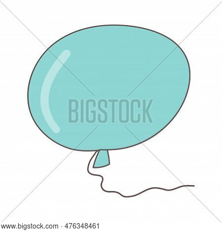 Balloon Blue Valentines Day Date Celebration Birthday Element