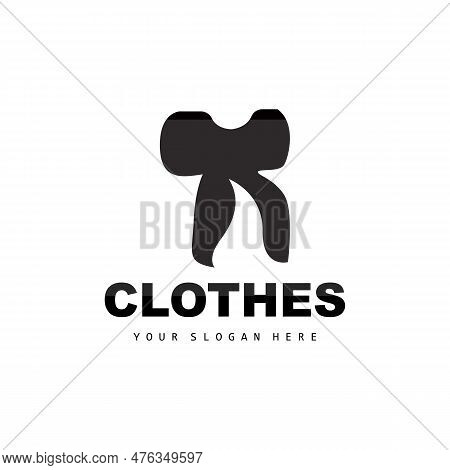 Clothing Logo, Simple Style Shirt Design, Clothing Store Vector, Fashion, Business Brand And Templat