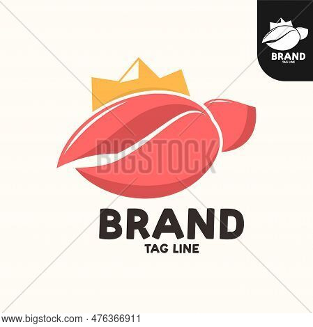 Elegant And Stylish Crab Claw And Crown Logo