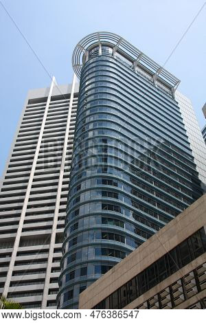 Singapore City, Singapore - February 2, 2008: 30 Raffles Place, Formerly Called Chevron House And Ca