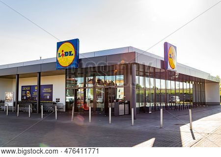 Bedzin, Poland - 14.05. 2023 - Lidl Store In Bedzin