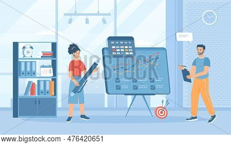 Business Planning. Strategy And Analyzing Project. Financial Repot And Successful Business Developme